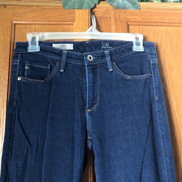 AG Adriano Goldschmied Prima Mid Rise Cigarette Jeans Delight Blue - 26 - Picture 3 of 11